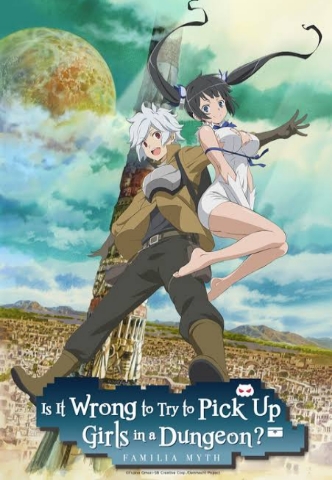 Danmachi (Is It Wrong To Try To Pick Up Girls In A Dungeon) Season 1-4 Dual Audio Google Drive Link 1080p With Subtitle